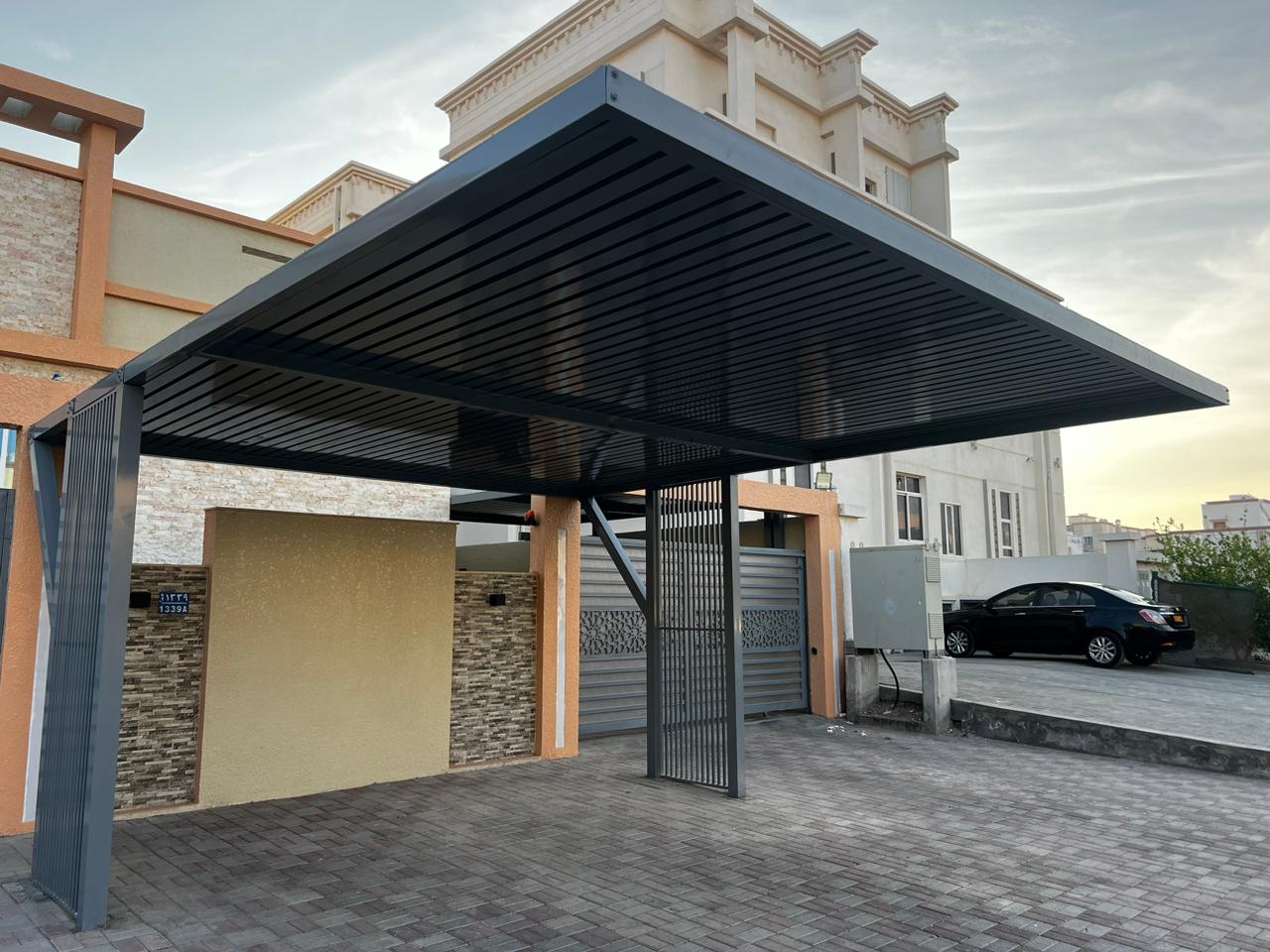 Aluminium pergola