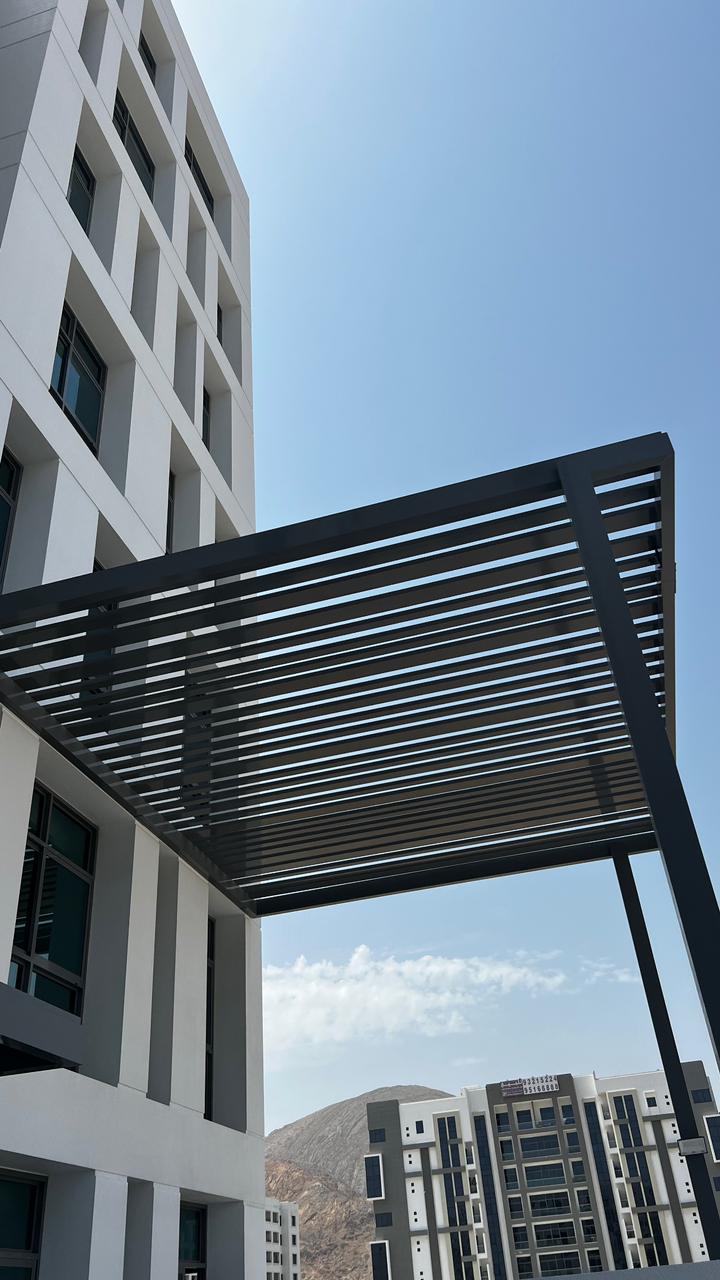 Aluminium pergola