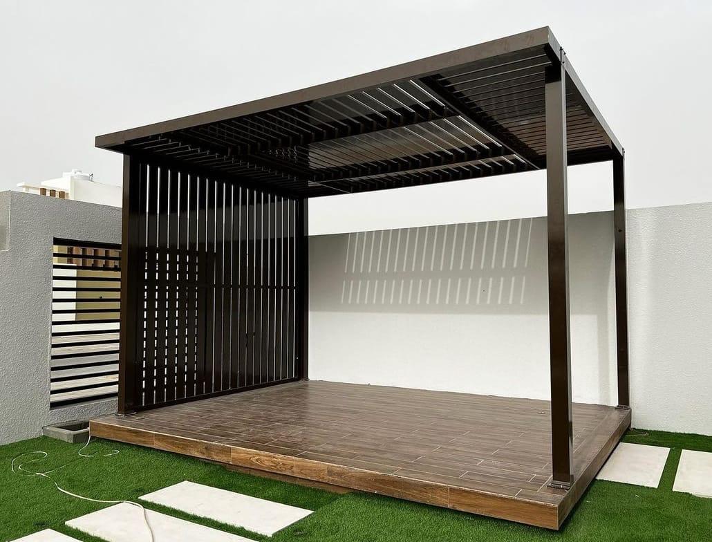 Aluminium pergola