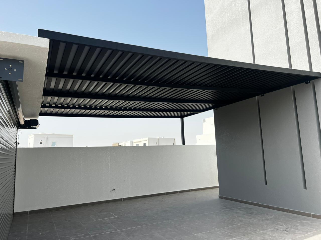 Aluminium pergola