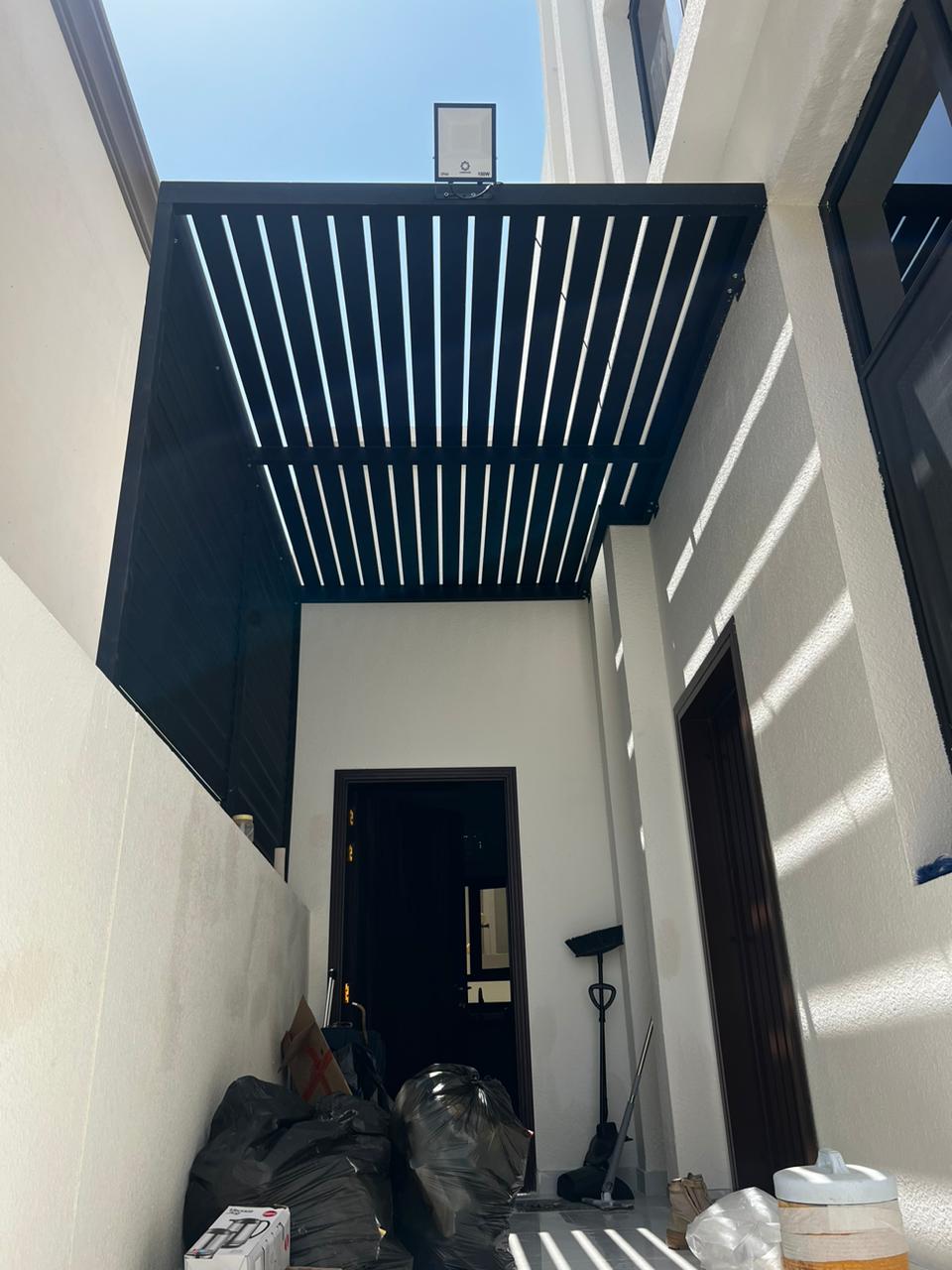 Aluminium pergola