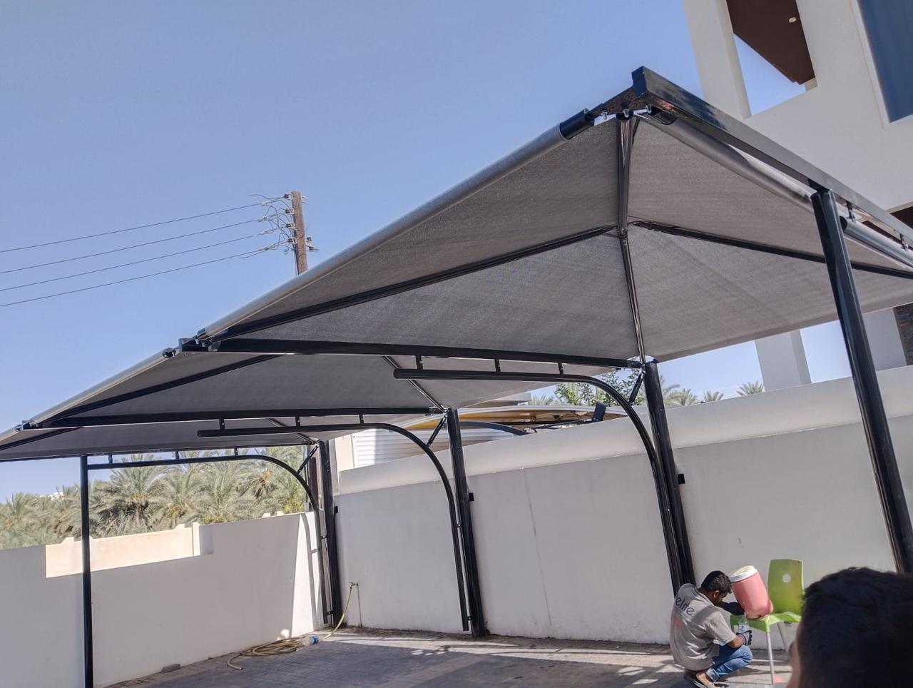 Aluminium pergola